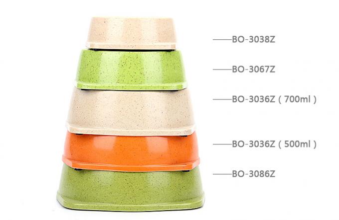 Prodotti per animali da compagnia Eco Fibra di Bambù Tazza Rotonda Produttore 0