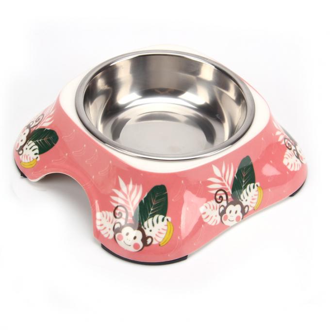 Colore di acciaio inossidabile Pet Food Bowl con l'ultimo design 2