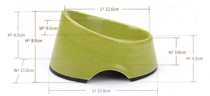 Ciotola per animali domestici in bamb&ugrave; per cani e gatti al miglior prezzo 4