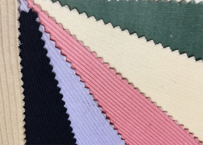 Materiale di tessuto colorato di spandex stretch corduroy 6w 8w 9w 11w