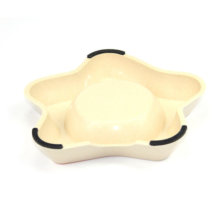 Quattro colori di bambù intestini / ciotola per cani con l'ultimo design