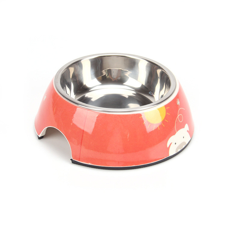 180ml Dog Bowl con quattro colori in acciaio inox Dog Bowl