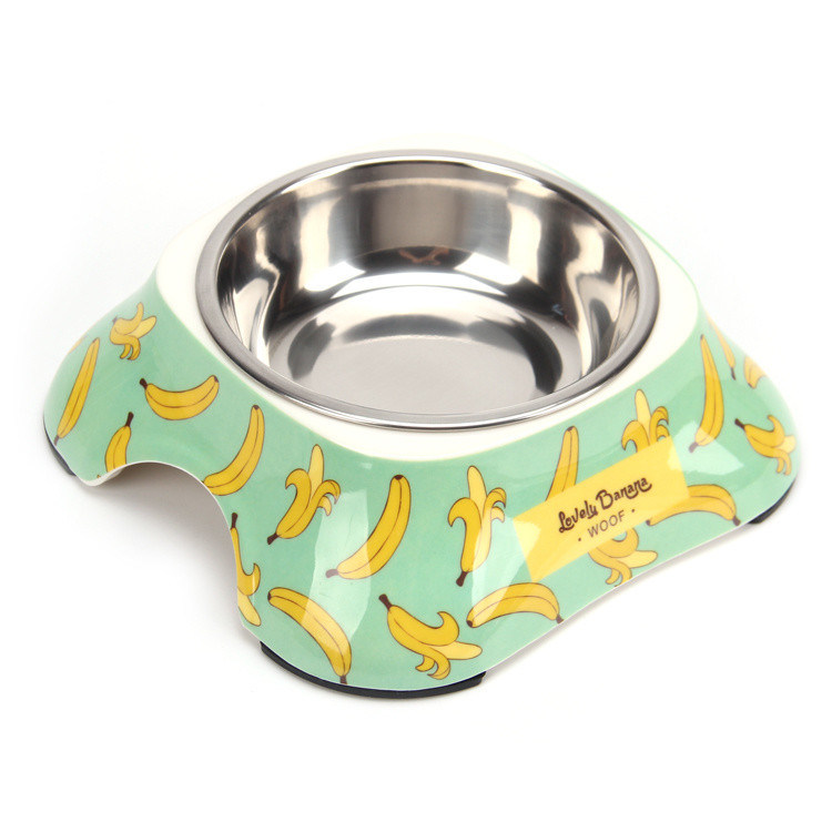 Colore di acciaio inossidabile Pet Food Bowl con l'ultimo design