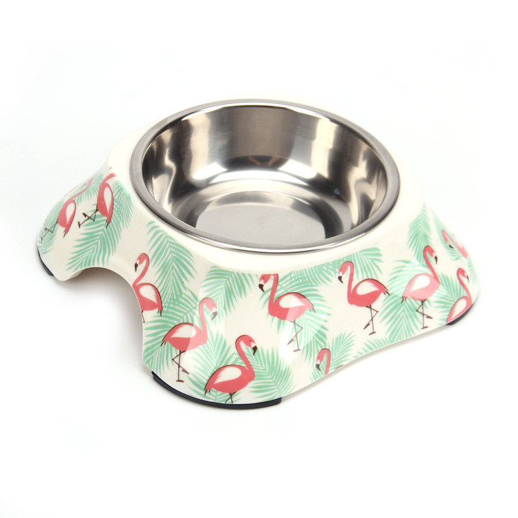 Colore di acciaio inossidabile Pet Food Bowl con l'ultimo design