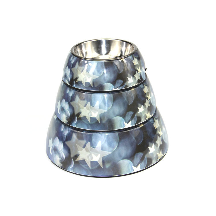 100% melamina 180ml 310ml 700ml Dog Bowl Dog Bowl inossidabile grande e grande pet food bowl