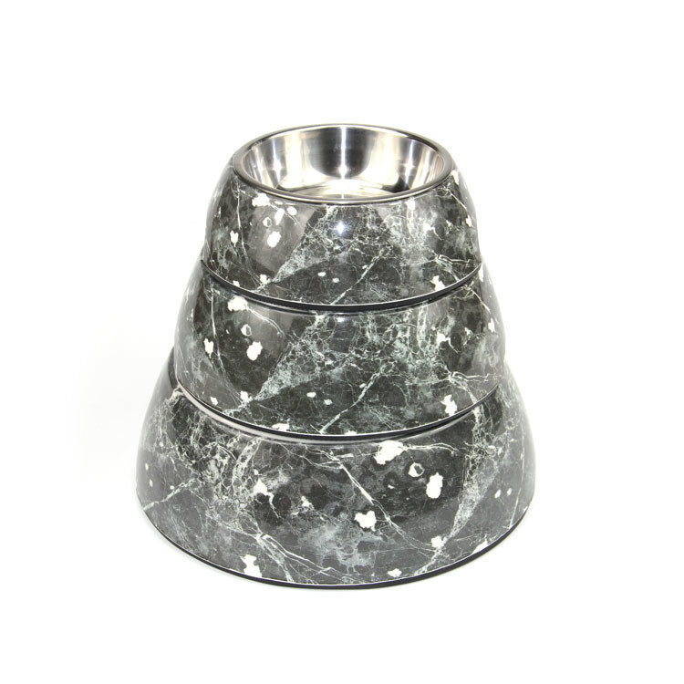100% melamina 180ml 310ml 700ml Dog Bowl Dog Bowl inossidabile grande e grande pet food bowl