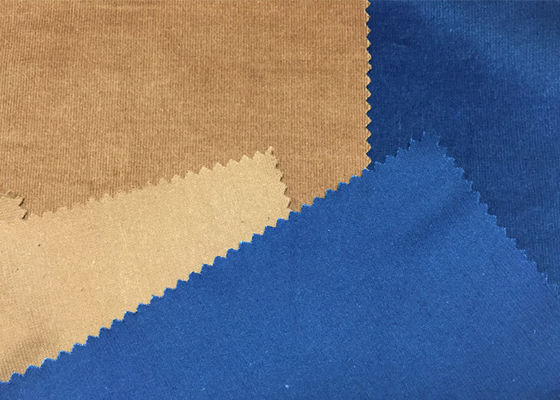 Indigo / Nero 28w Peso leggero Tessuto in corduroy 98 cotone 2 tessuto spandex