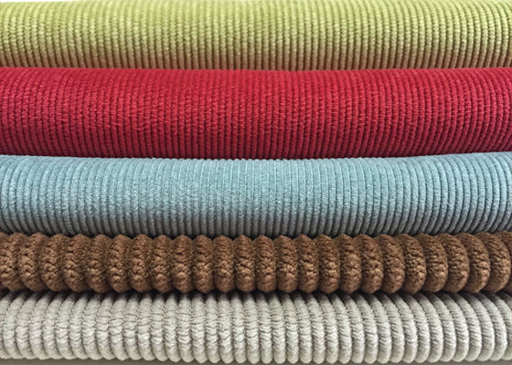 Indumenti in tessuto di Nyloy Corduroy Stretch Tessuto di Corduroy Verde Grigio Blu