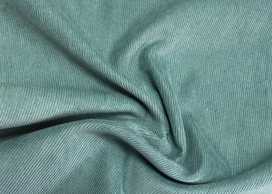 Indumenti in tessuto di Nyloy Corduroy Stretch Tessuto di Corduroy Verde Grigio Blu