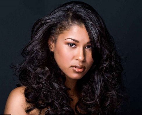 100 g di corpo nero naturale indiano ondulato capelli umani ricci senza groviglio 5A