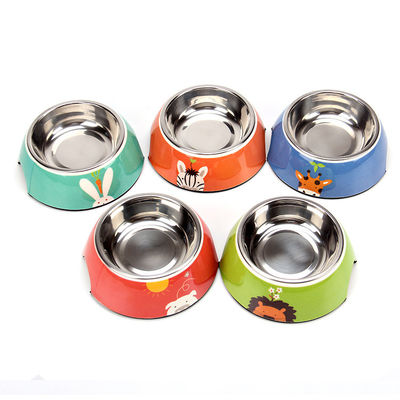 180ml Dog Bowl con quattro colori in acciaio inox Dog Bowl