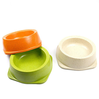 Nuovo stile Pet Shop Bambù Fibra Pet Bowl Cat Bowl