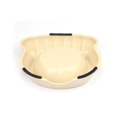 Bamboo Pet Feeder Cani e gatti Food Bowl