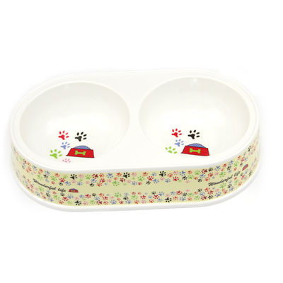 Doppio Pet Food Bowl Melamine Cat&Dog Bowl