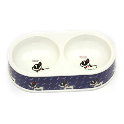 Doppio Pet Food Bowl Melamine Cat&Dog Bowl