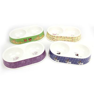 Doppio Pet Food Bowl Melamine Cat&Dog Bowl
