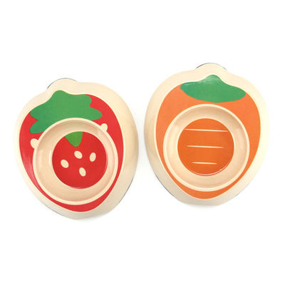 Scaletta per animali in fibra di bambù ecologica con stampa a decal