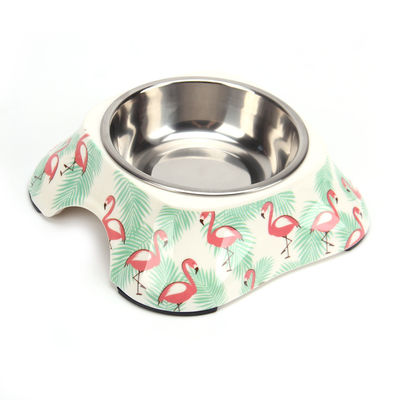 Al dettaglio Acciaio inossidabile Dog Bowl Pet Cat Dog Food Water Bowl