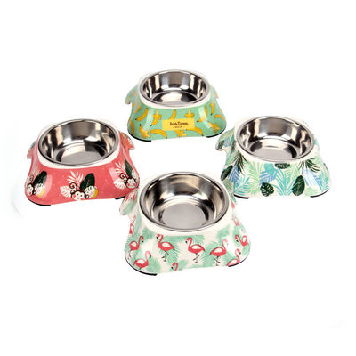 Al dettaglio Acciaio inossidabile Dog Bowl Pet Cat Dog Food Water Bowl